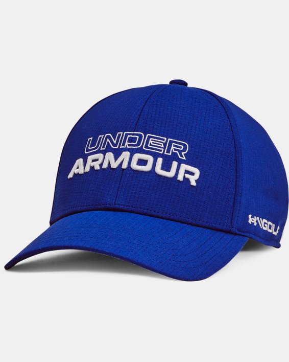 Men's UA Jordan Spieth Golf Hat, Blue, pdpMainDesktop image number 0